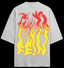 Utopian Fire - Oversized Tee - 280 GSM (UNISEX)