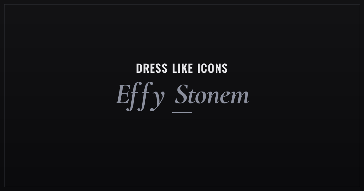 Effy Stonem inspired style